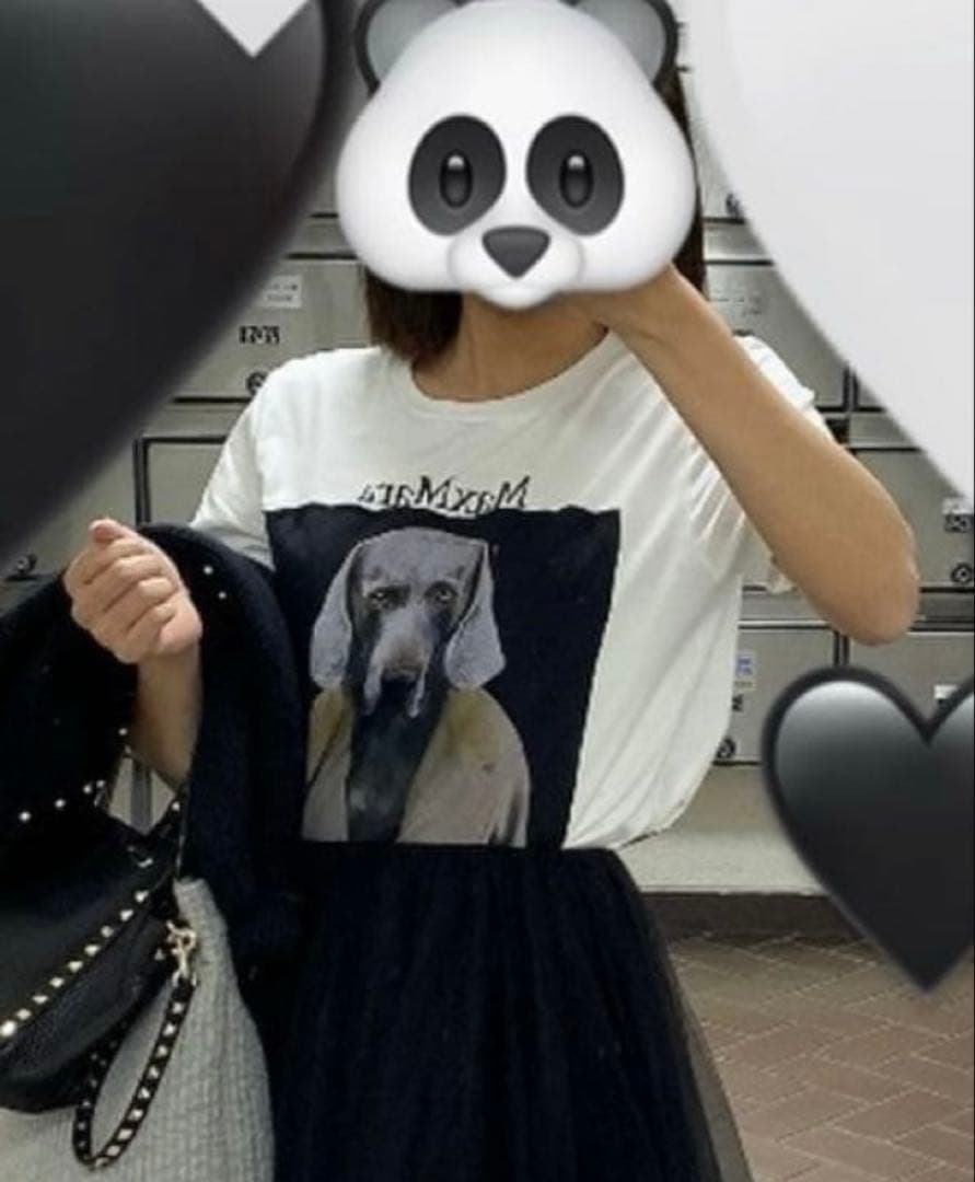 【Max Mara】DOG プリントティーシャツ