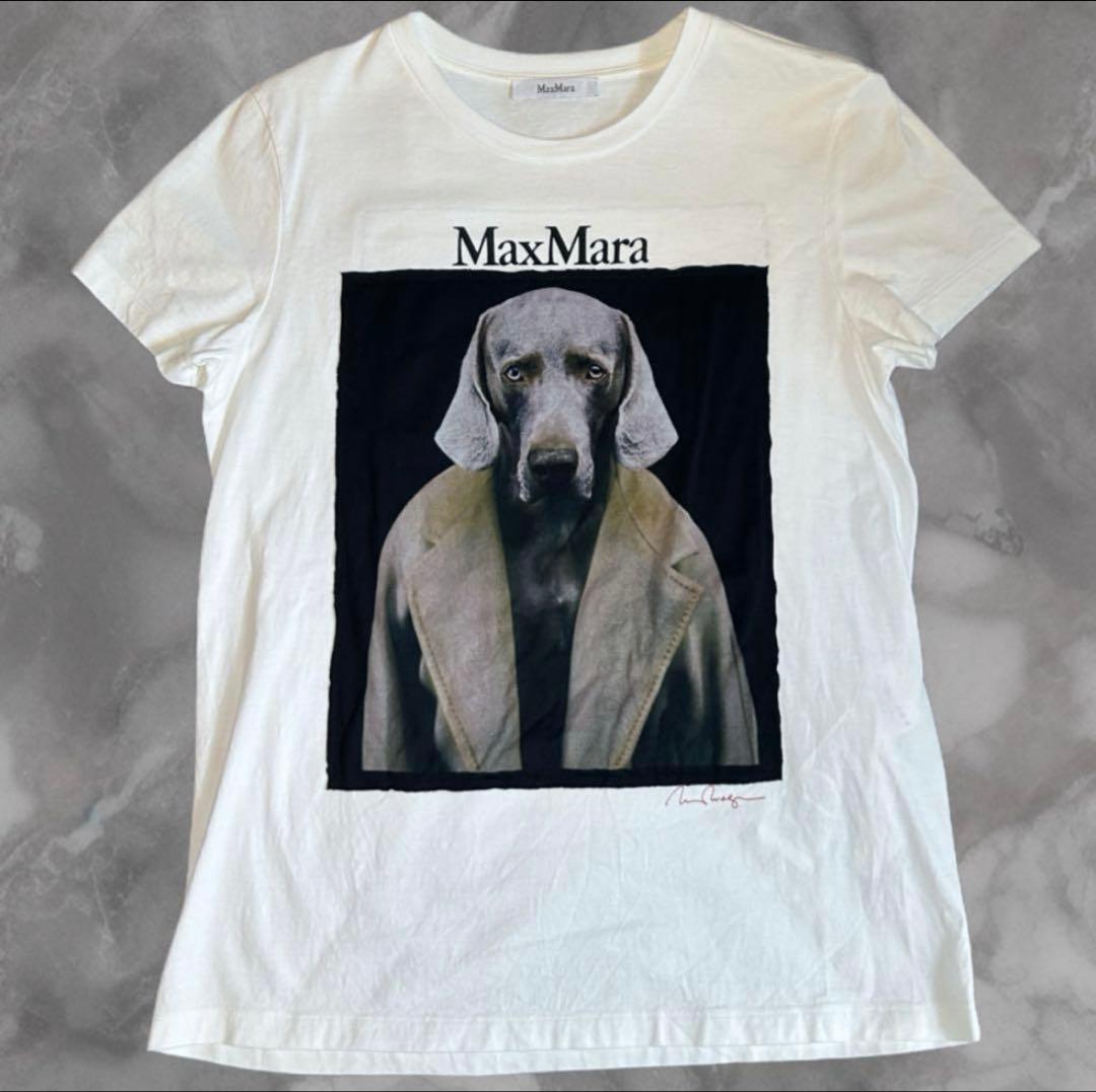 【Max Mara】DOG プリントティーシャツ