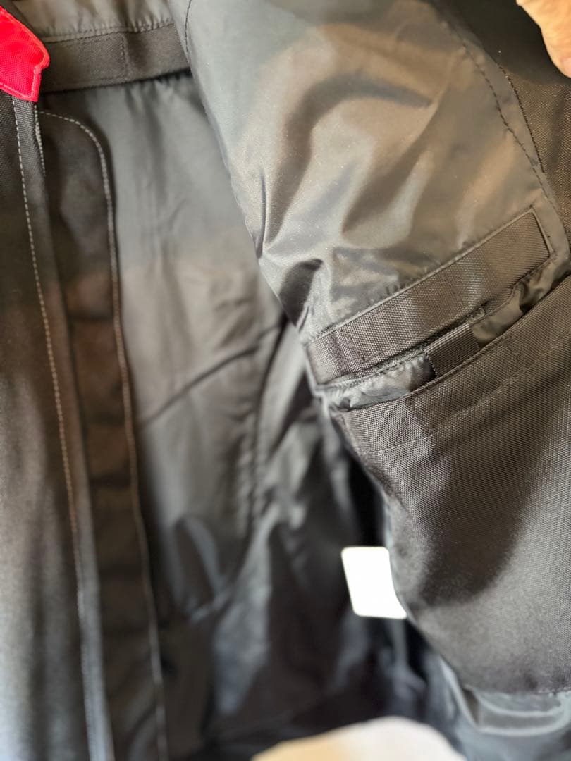 【Msak】elf コンペティションジャケット Lサイズ ブラック/レッド