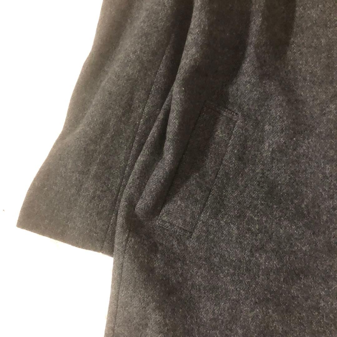 美品 ジェイプレス 24AWショートビーバー ステンカラー コート Aライン