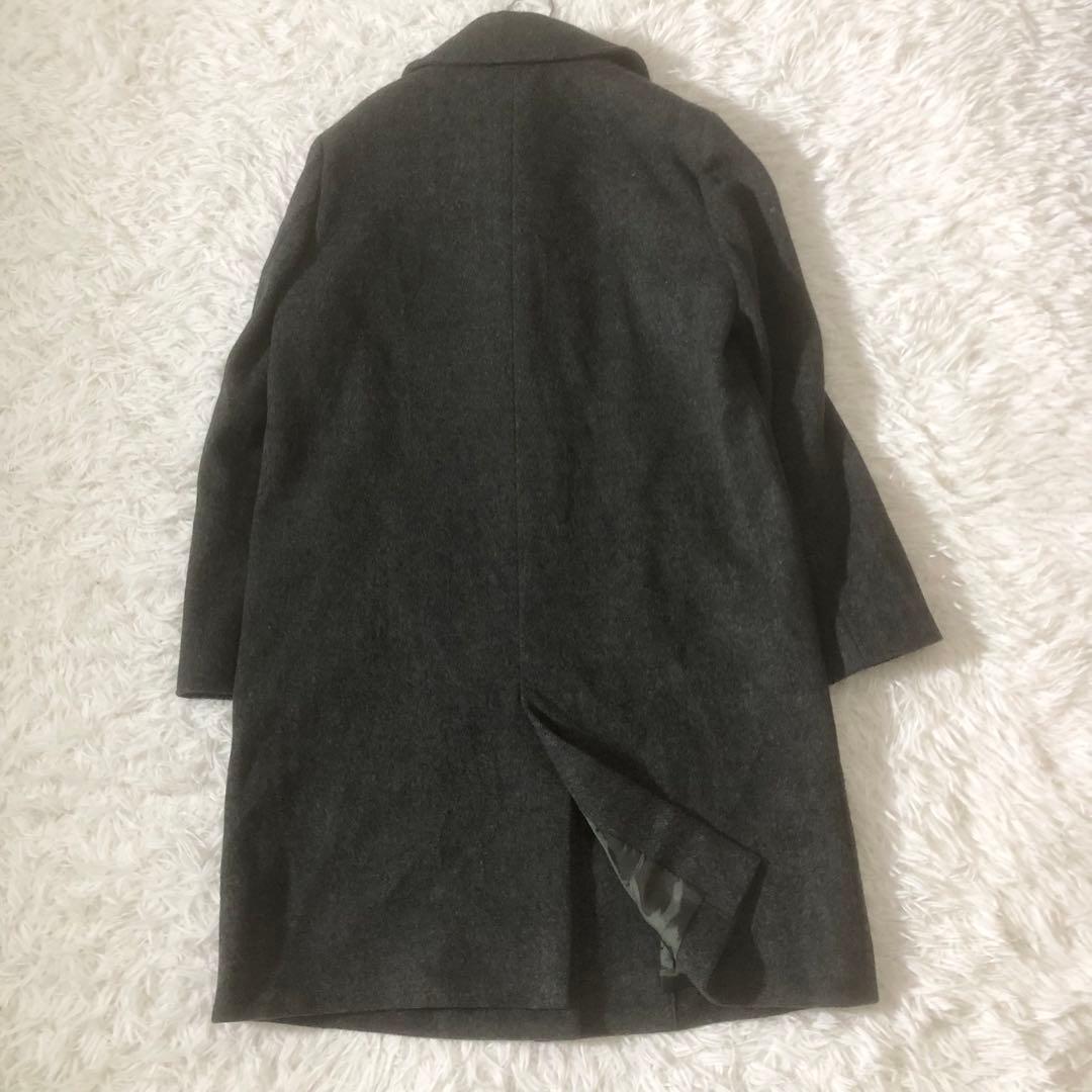 美品 ジェイプレス 24AWショートビーバー ステンカラー コート Aライン