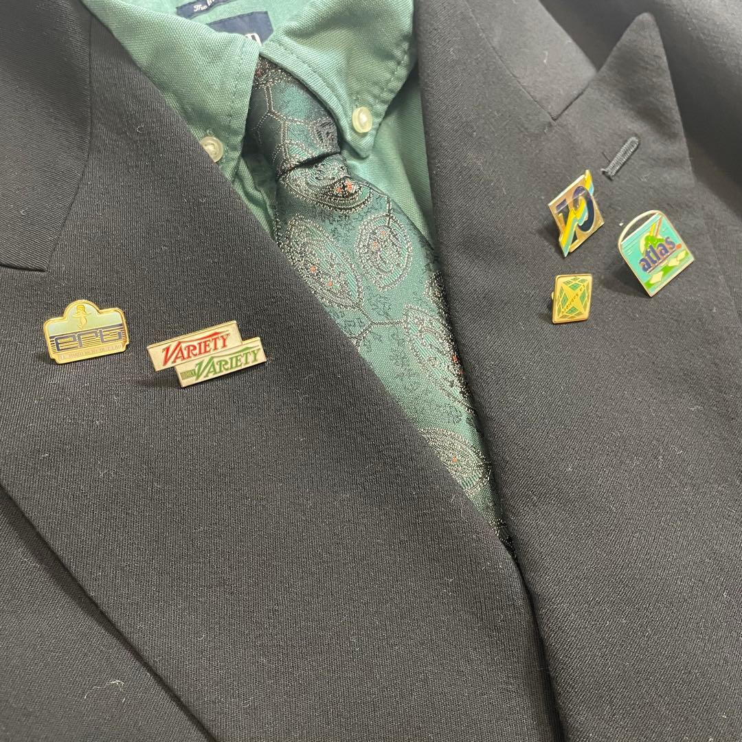 5点セット✨ イヴサンローラン セットアップ スーツ ネクタイシャツ 成人式 黒