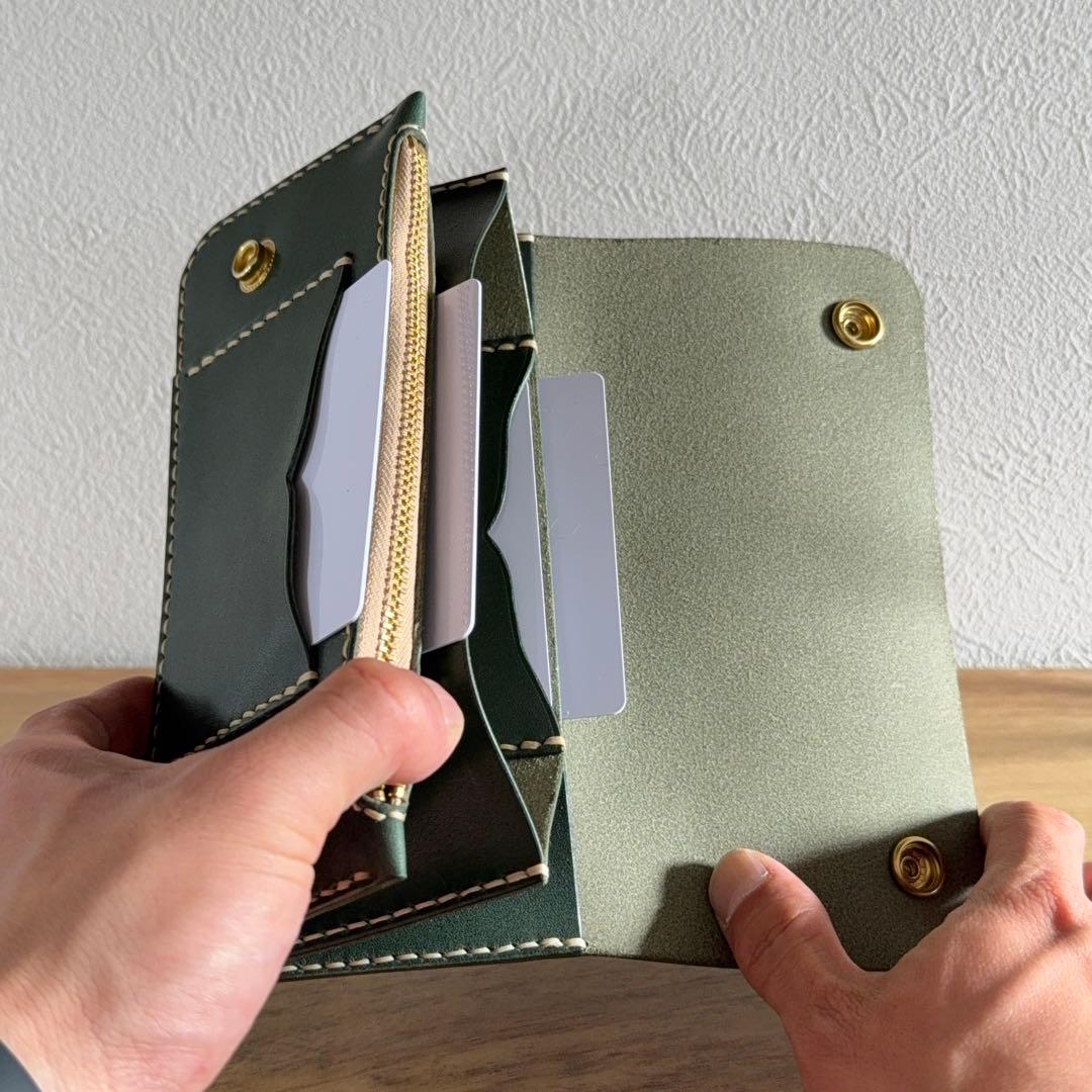 栃木レザー サドル トラッカーウォレット 42talon