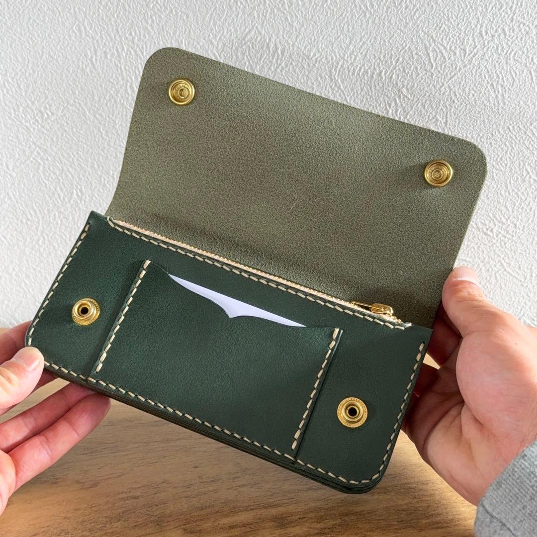 栃木レザー サドル トラッカーウォレット 42talon