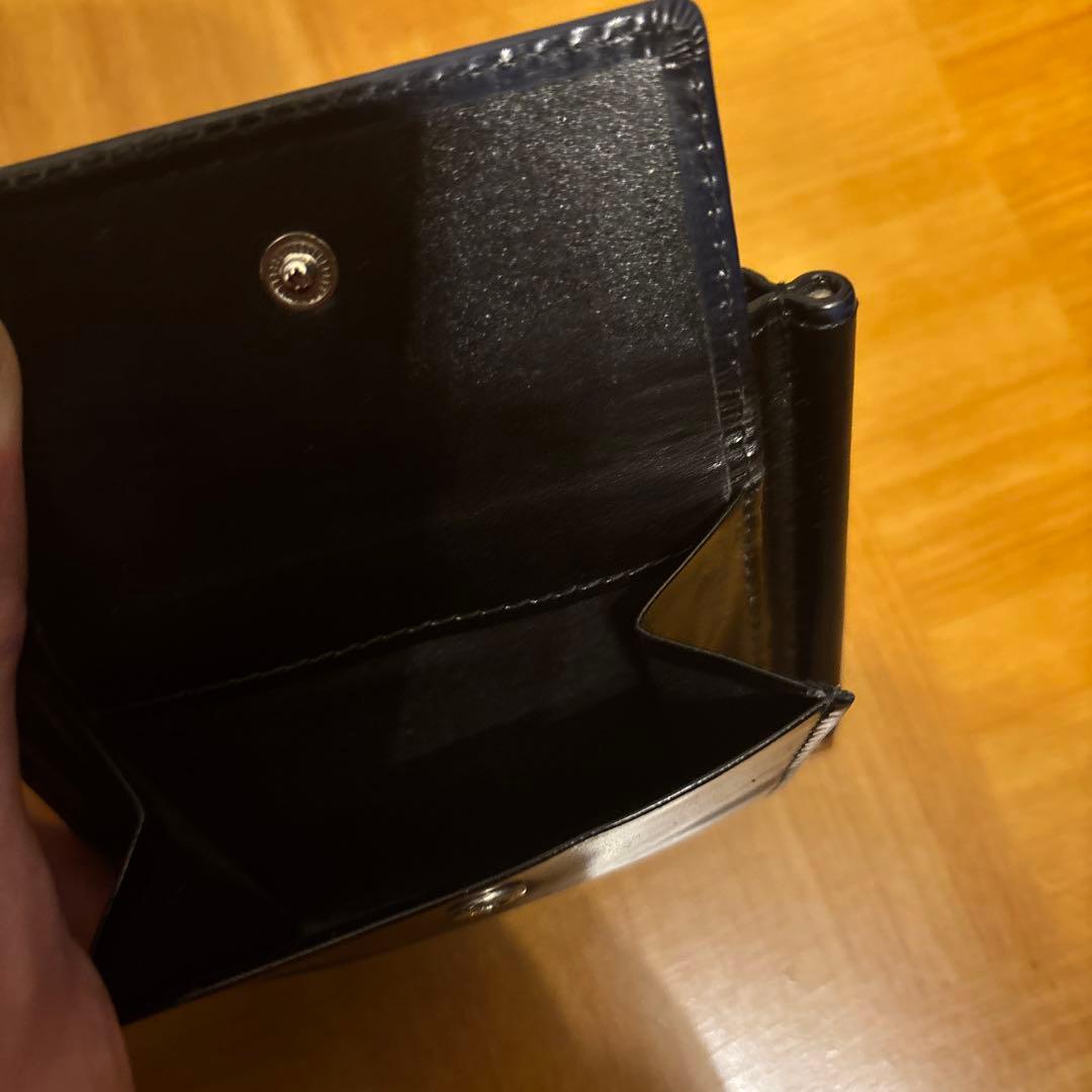 Vivienne Westwood 二つ折り財布 マネークリップ黒　小銭入れ付き