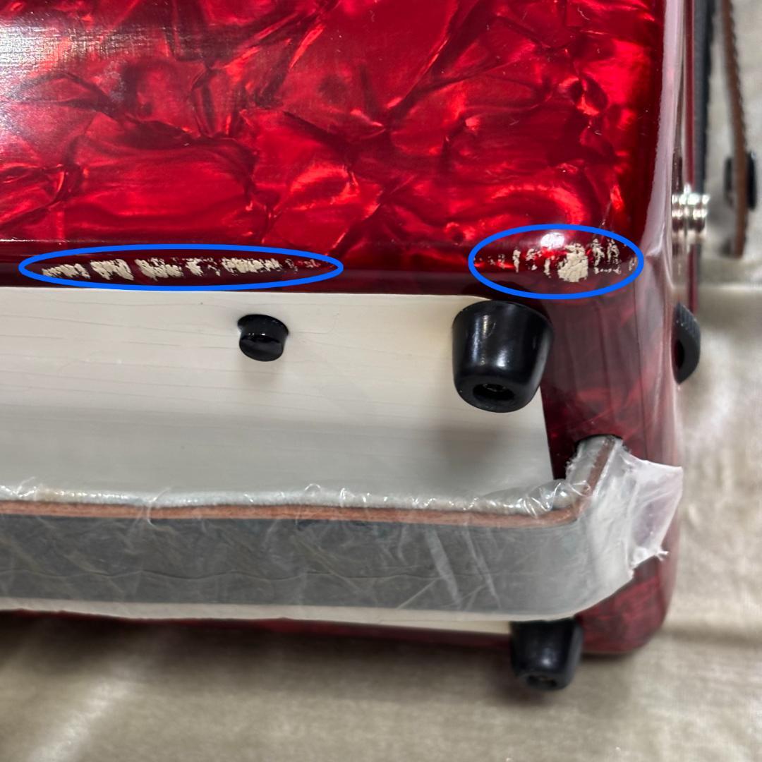 YAMAHA アコーディオン 赤 30鍵