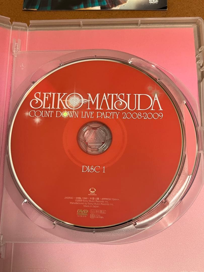 松田聖子　Seiko 2008-2009 DVD 神田沙也加　SAYAKA