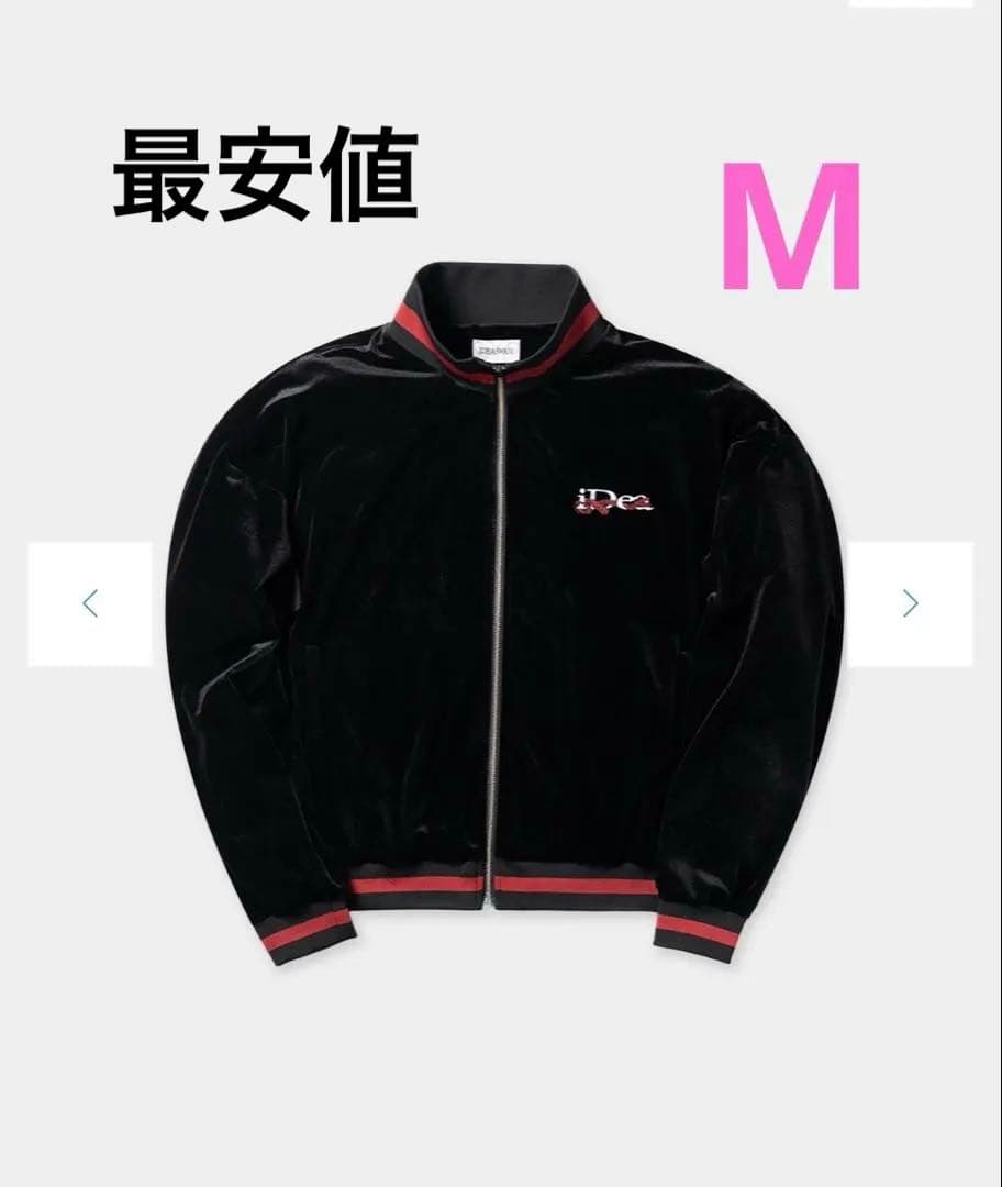 トップス ideaswam OUROBOROS VELOUR TRACK JACKET