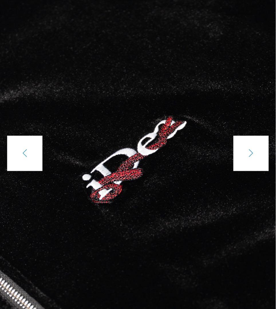 トップス ideaswam OUROBOROS VELOUR TRACK JACKET