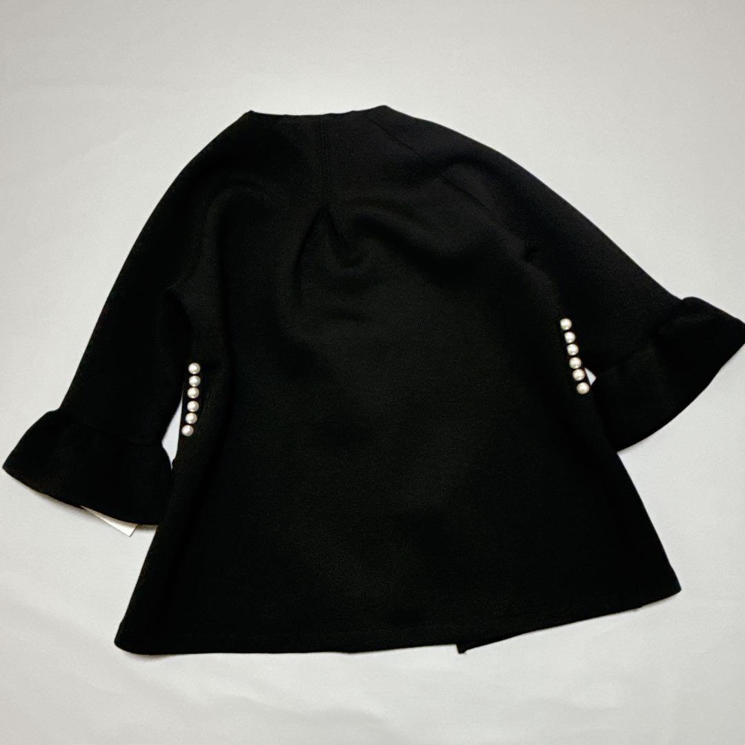 新品未使用✨ Frene フラーネ 袖フレアパールボンディングコート M−L
