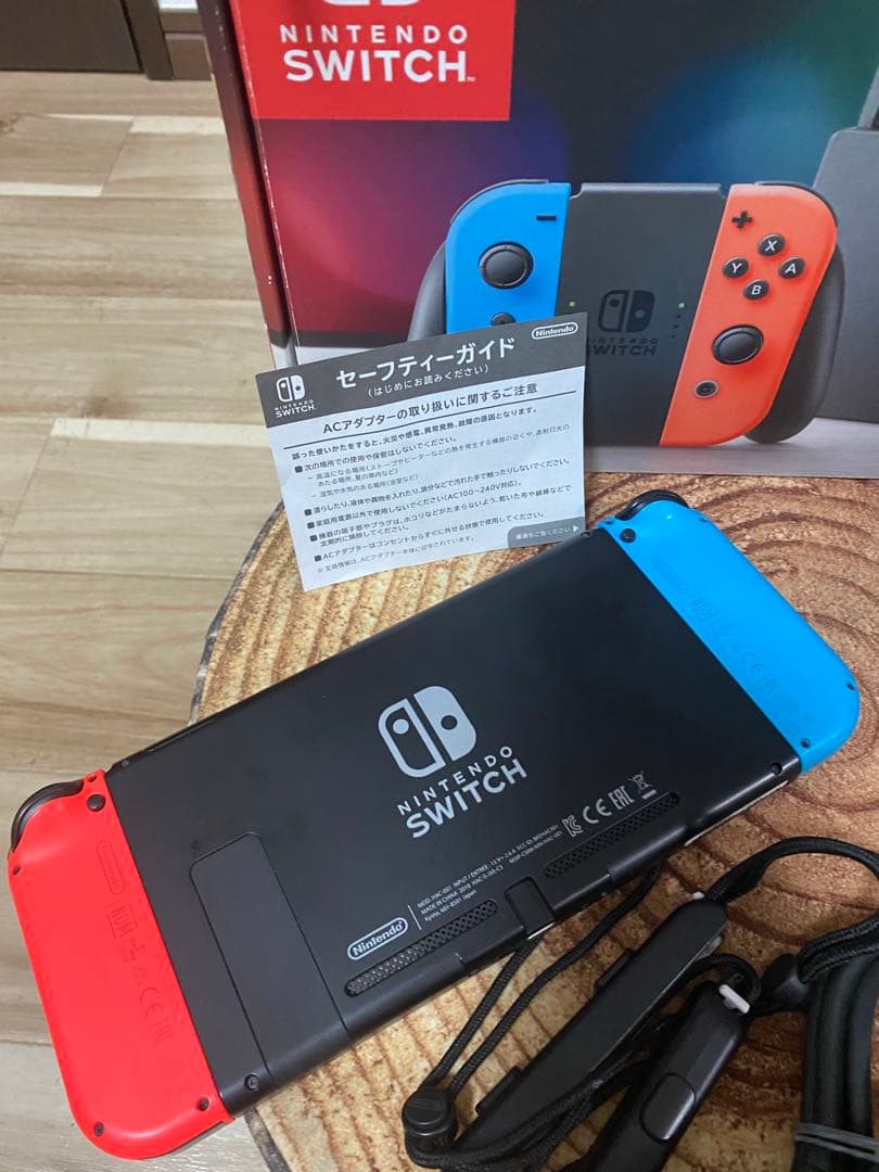 Nintendo Switch ニンテンドースイッチ本体　ネオン ⑧