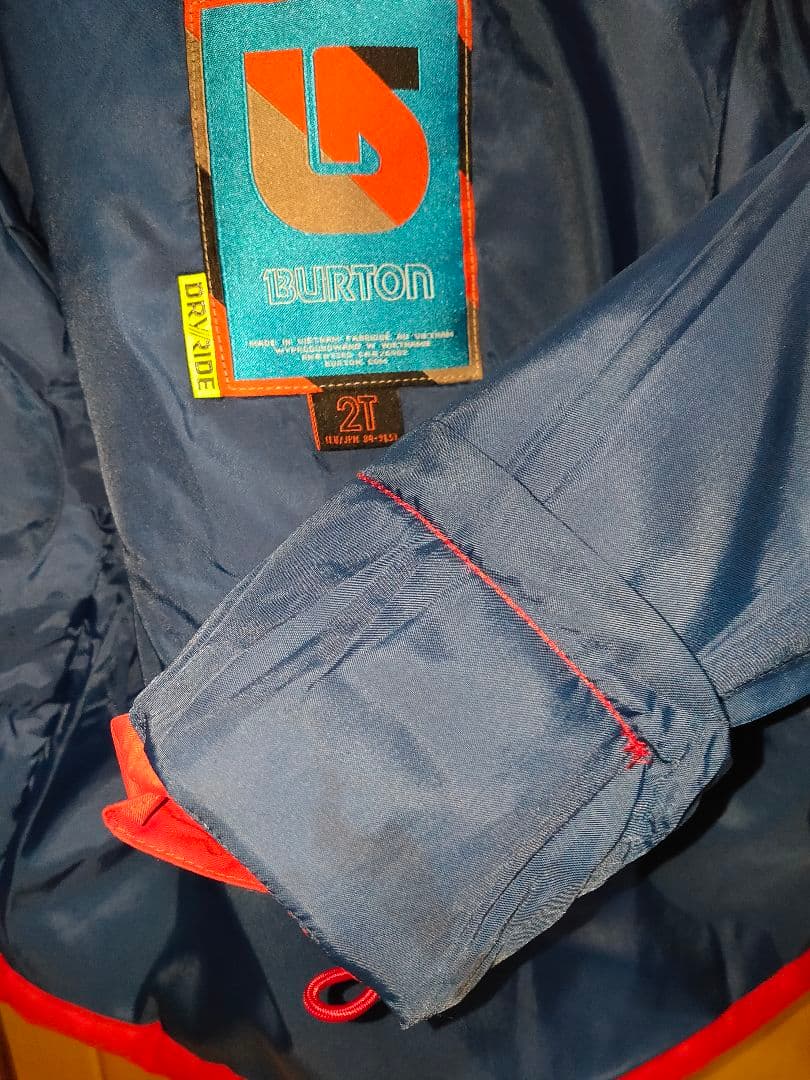 BURTON スノーボードウェア 2T キッズ ベビー