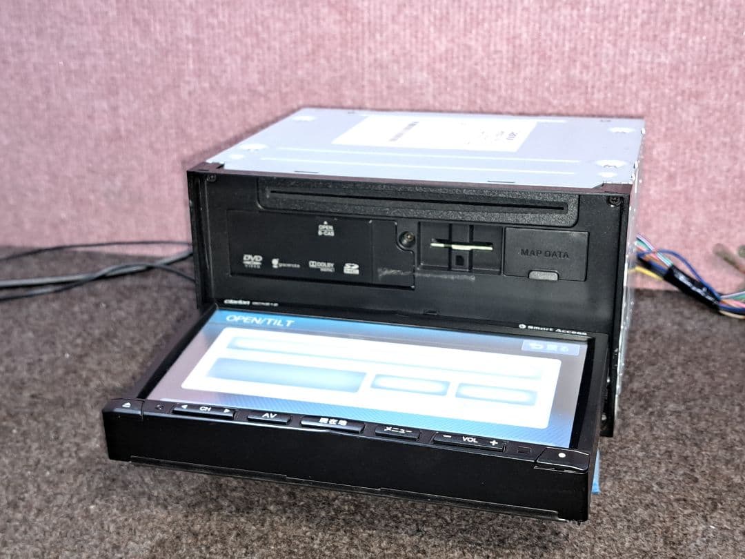 ★クラリオン GCX612 DVD再生・CD再録・地デジTV ★動作良好