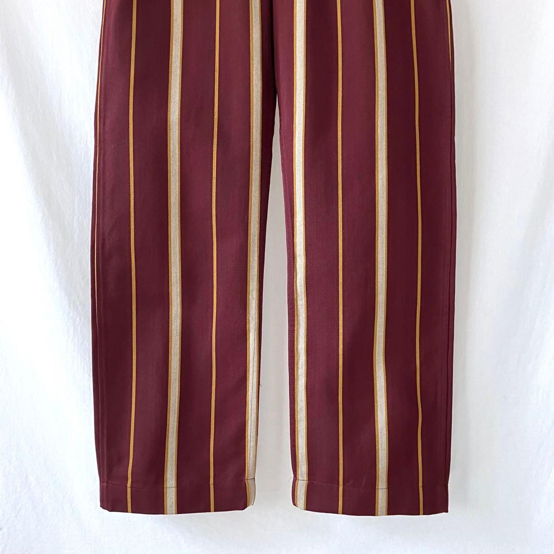 未使用 希少 UK製 ナイジェルケーボン プリーツパンツ ウール 32