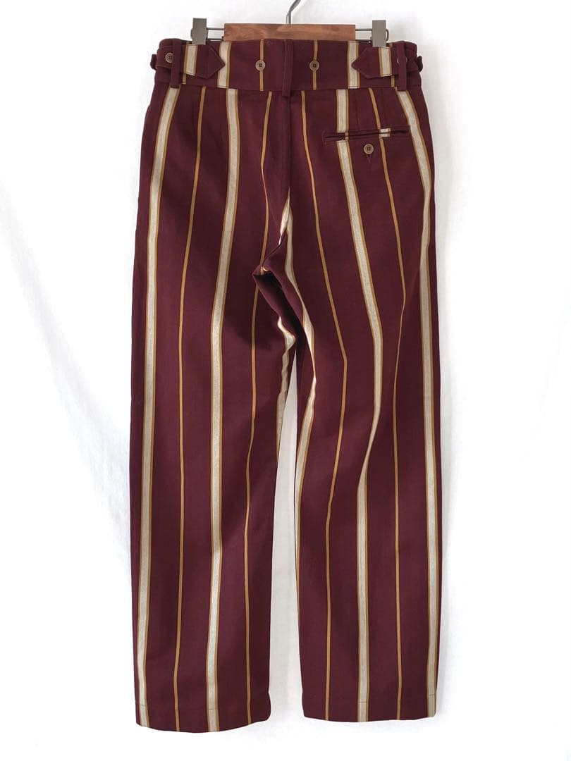 未使用 希少 UK製 ナイジェルケーボン プリーツパンツ ウール 32