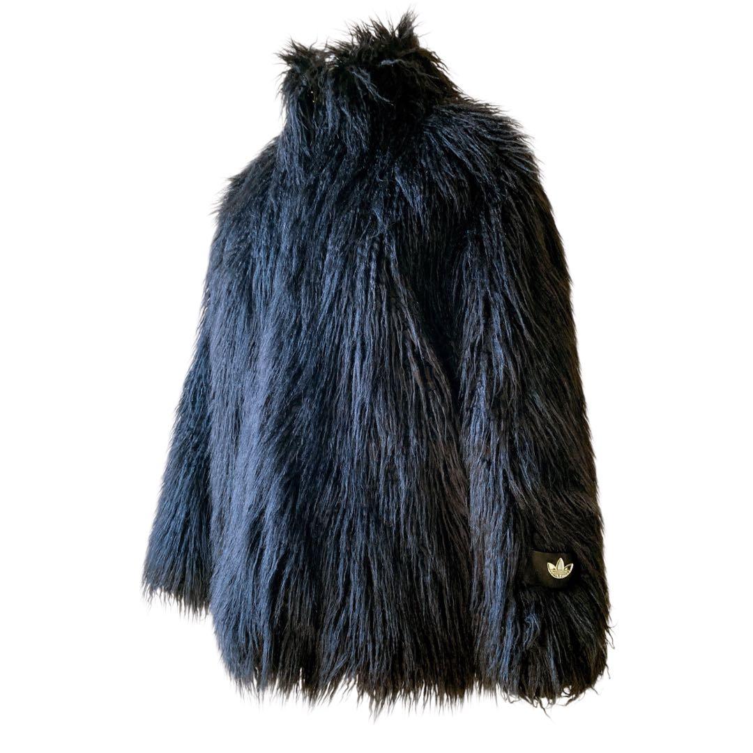 希少✨adidas Originals アディダス フェイク ファージャケット