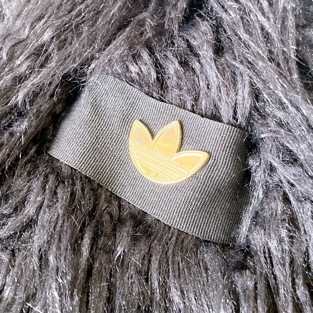 希少✨adidas Originals アディダス フェイク ファージャケット