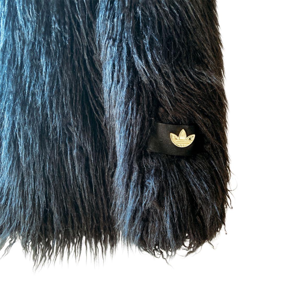 希少✨adidas Originals アディダス フェイク ファージャケット