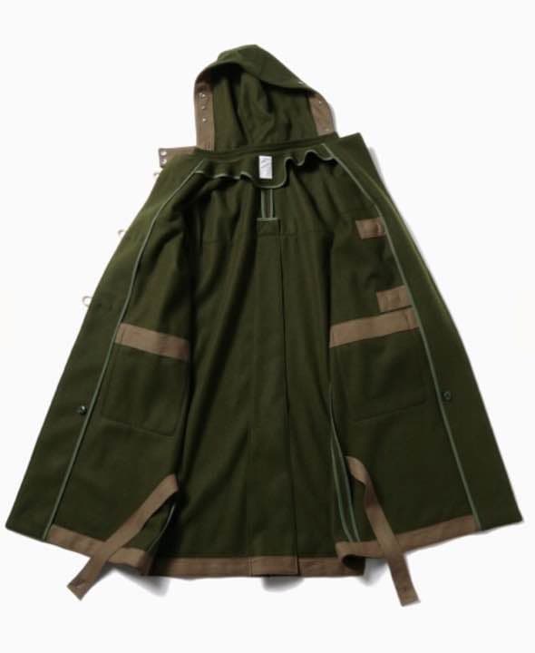 Name. 17aw ロング ダッフルコート(フード取り外し可能)