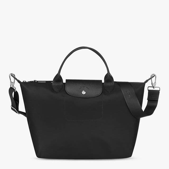 LONGCHAMP プリアージュ ショルダーバッグ M ブラック