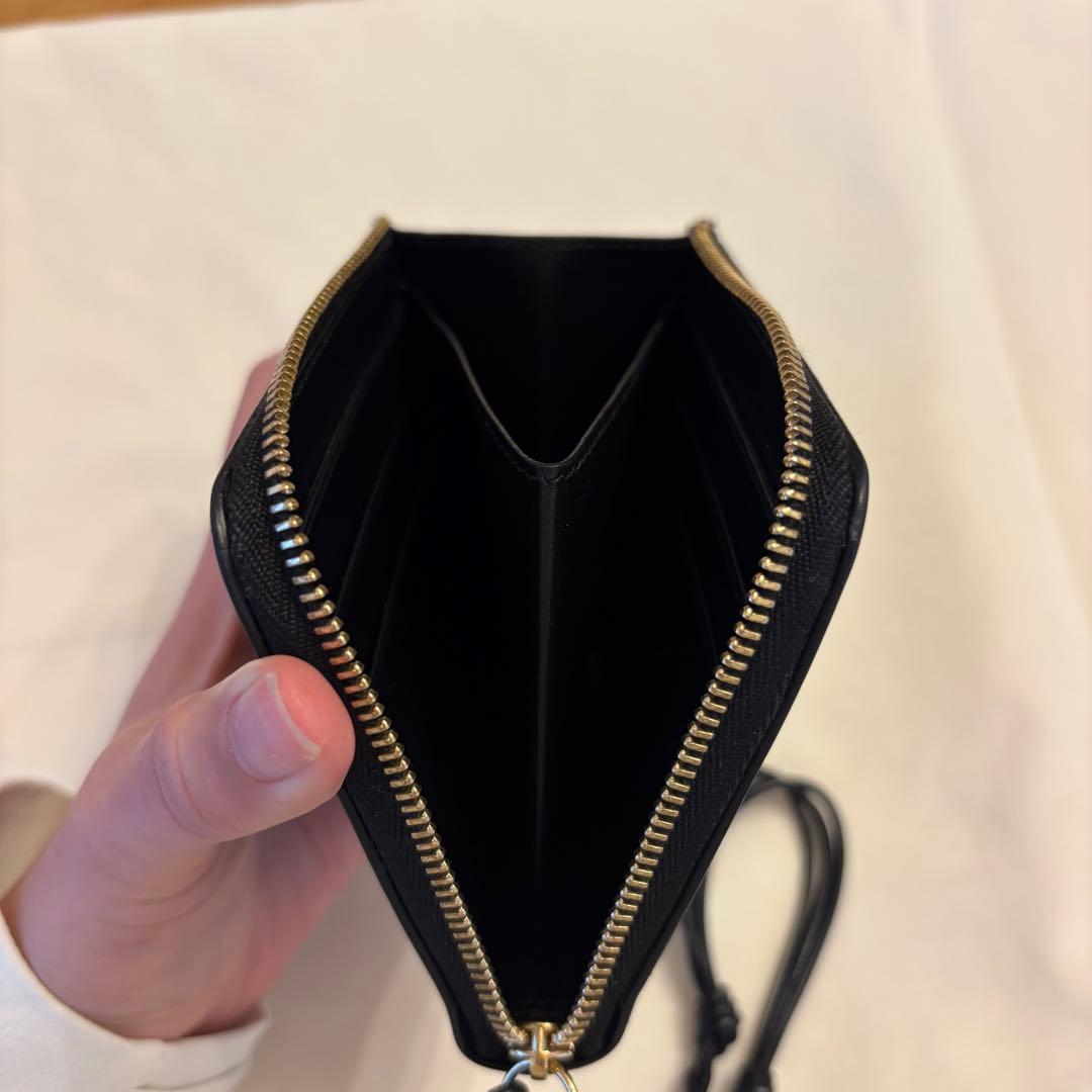 JIL SANDER TANGLE カードホルダー ジルサンダー ブラック