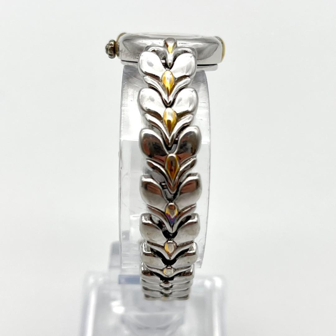 セイコー エクセリーヌ 1Pダイヤ シェル文字盤 新品電池交換済 レディース