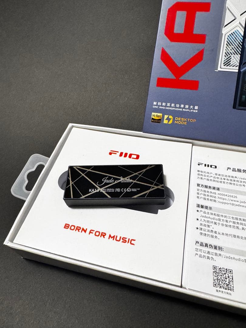 qdc SUPERIOR イヤホン、バランスケーブル、Fiio KA13