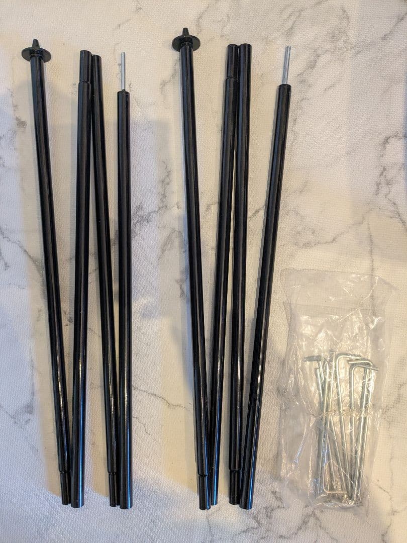 汎用　車中泊　リヤゲートカーテンタープキット　 収納バッグ付き