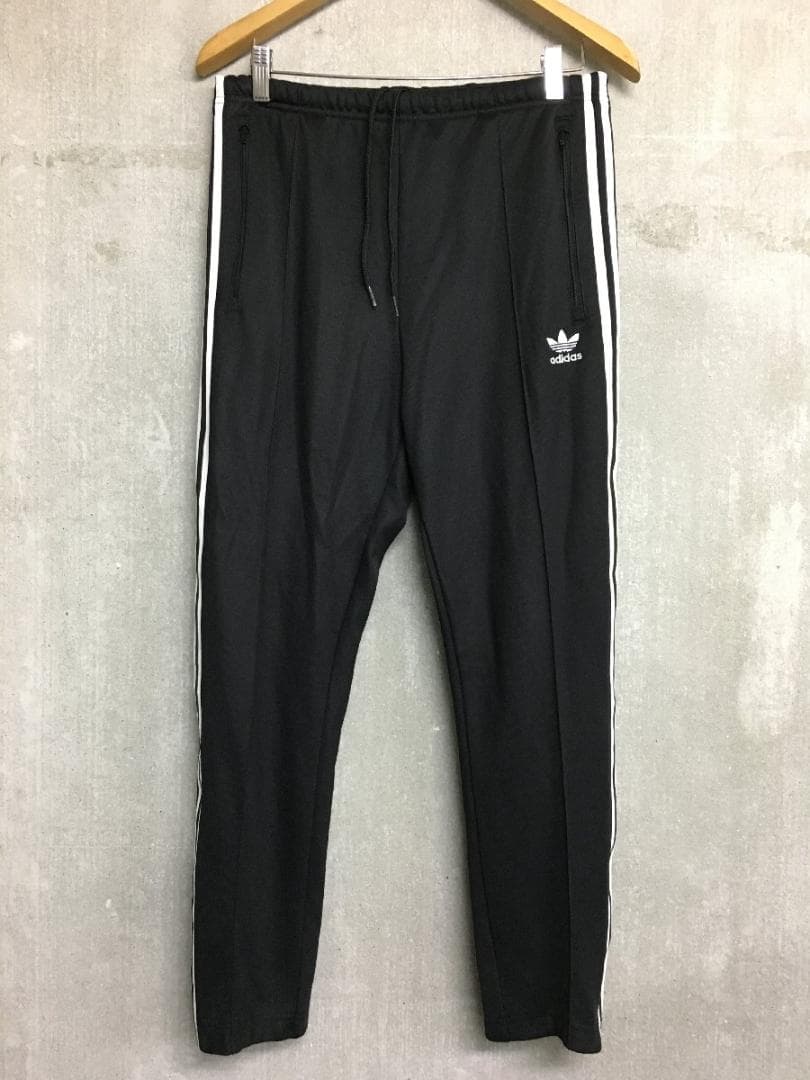 アディダス L 黒 美品 ベッケンバウアー トラック ジャケット パンツ