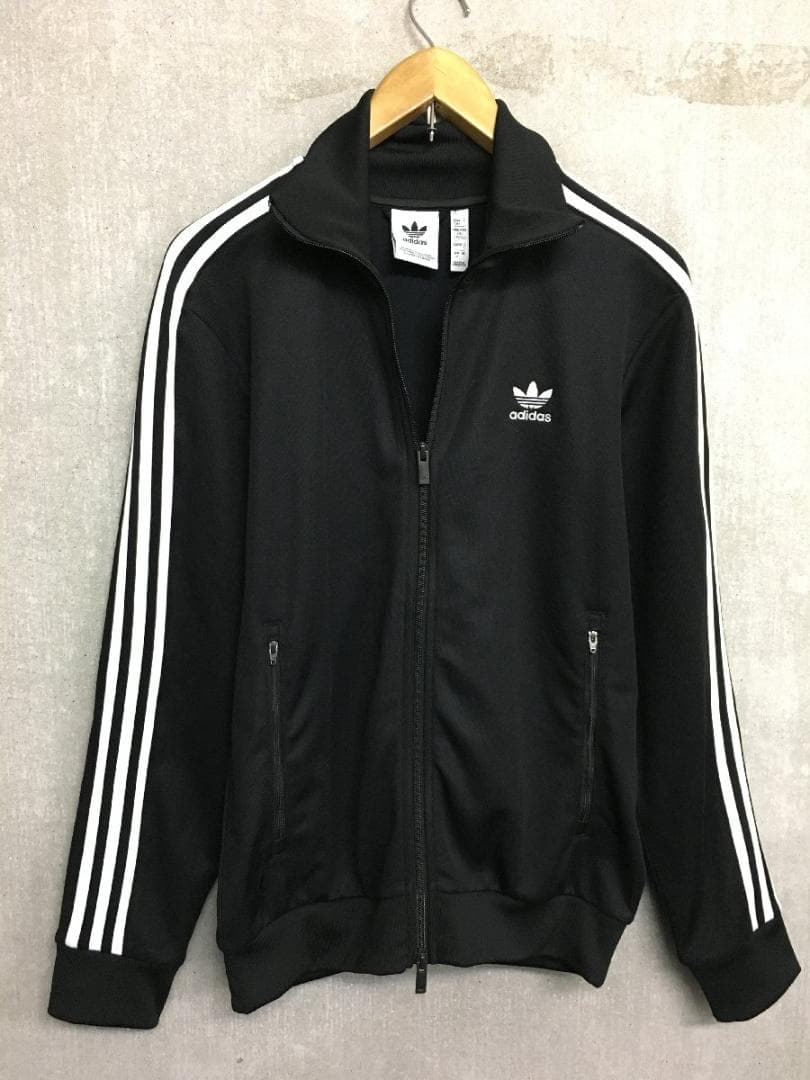 アディダス L 黒 美品 ベッケンバウアー トラック ジャケット パンツ