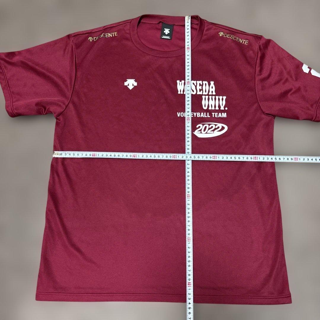 WASEDA UNIV. VOLLEYBALL TEAM 2022 シャツ早稲田