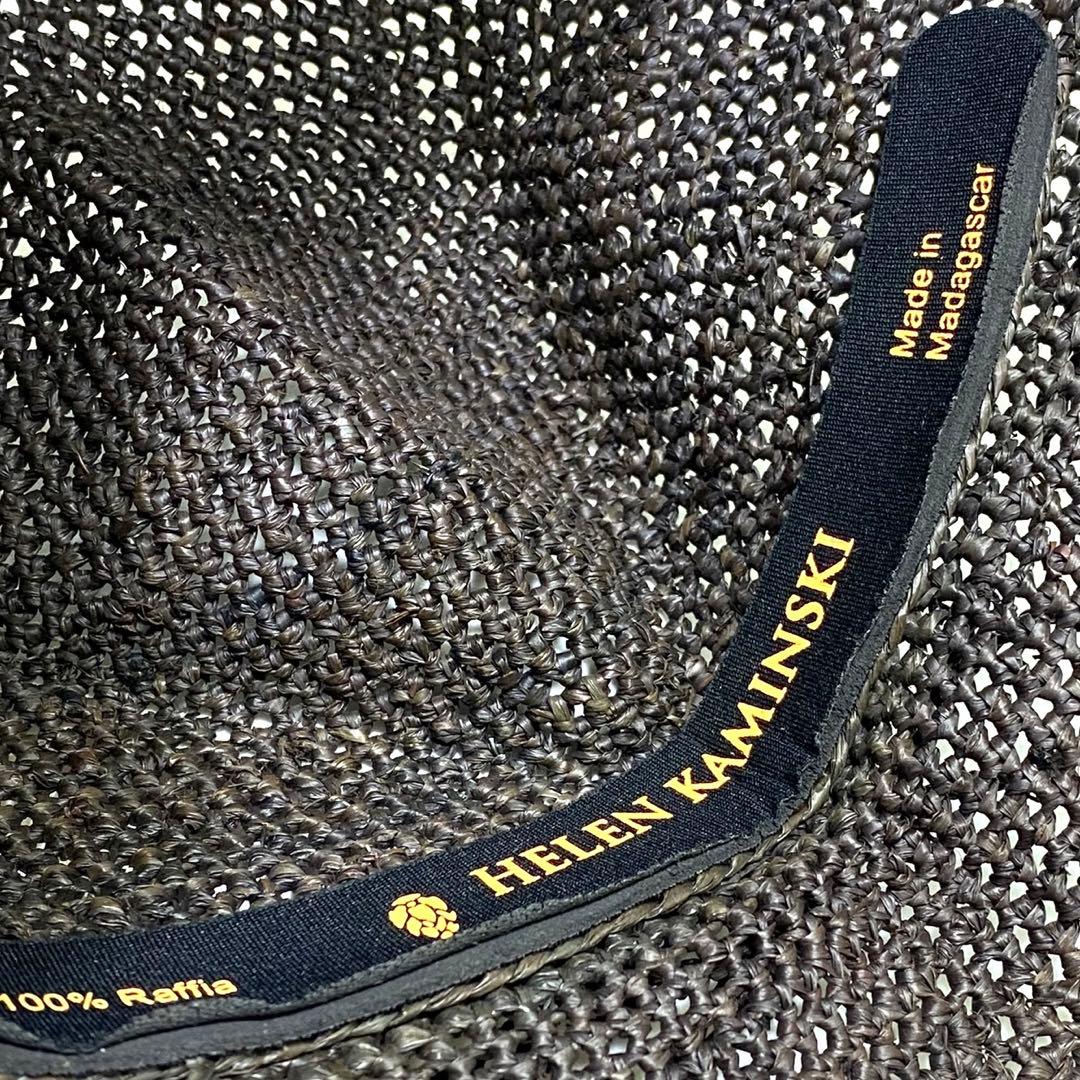 美品 ヘレンカミンスキー 麦わら帽子