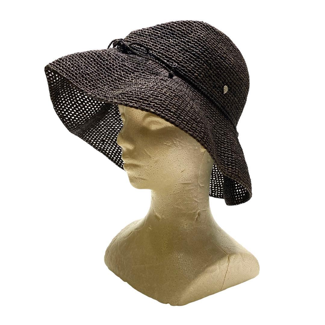 美品 ヘレンカミンスキー 麦わら帽子