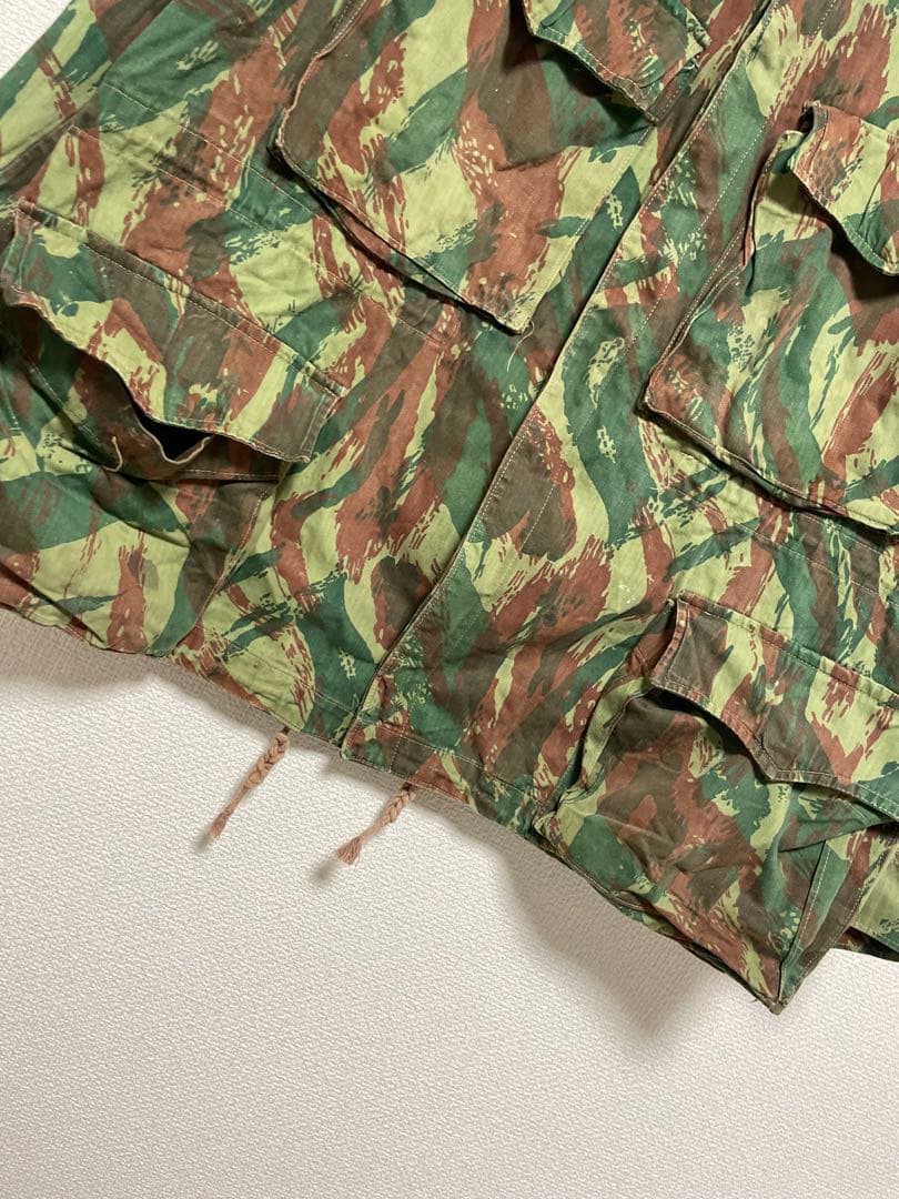 60s リザードカモ フィールドジャケット ポルトガル軍 ユーロミリタリー
