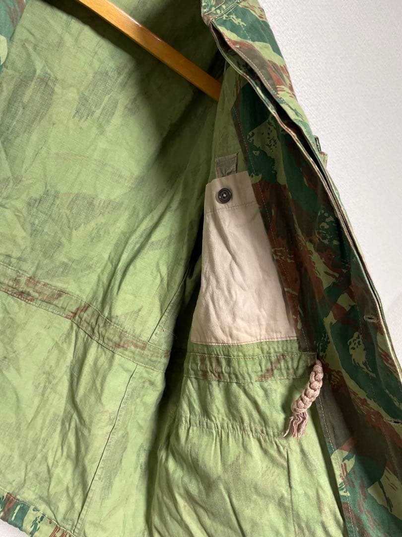 60s リザードカモ フィールドジャケット ポルトガル軍 ユーロミリタリー