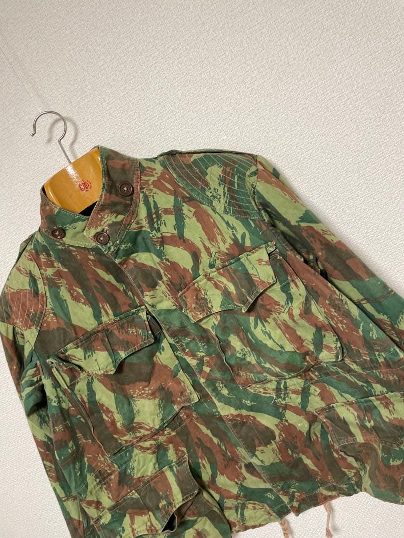 60s リザードカモ フィールドジャケット ポルトガル軍 ユーロミリタリー