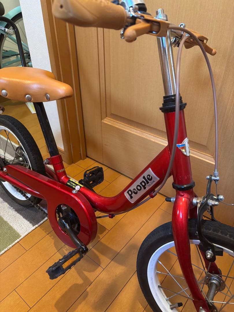 美品 People 自転車 ケッターサイクル 14インチ バランスバイク 子供用