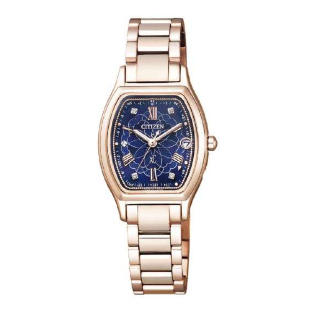 ◆限定◆極美品 CITIZEN XC/ クロスシー 花明かり 電波時計( ルキア