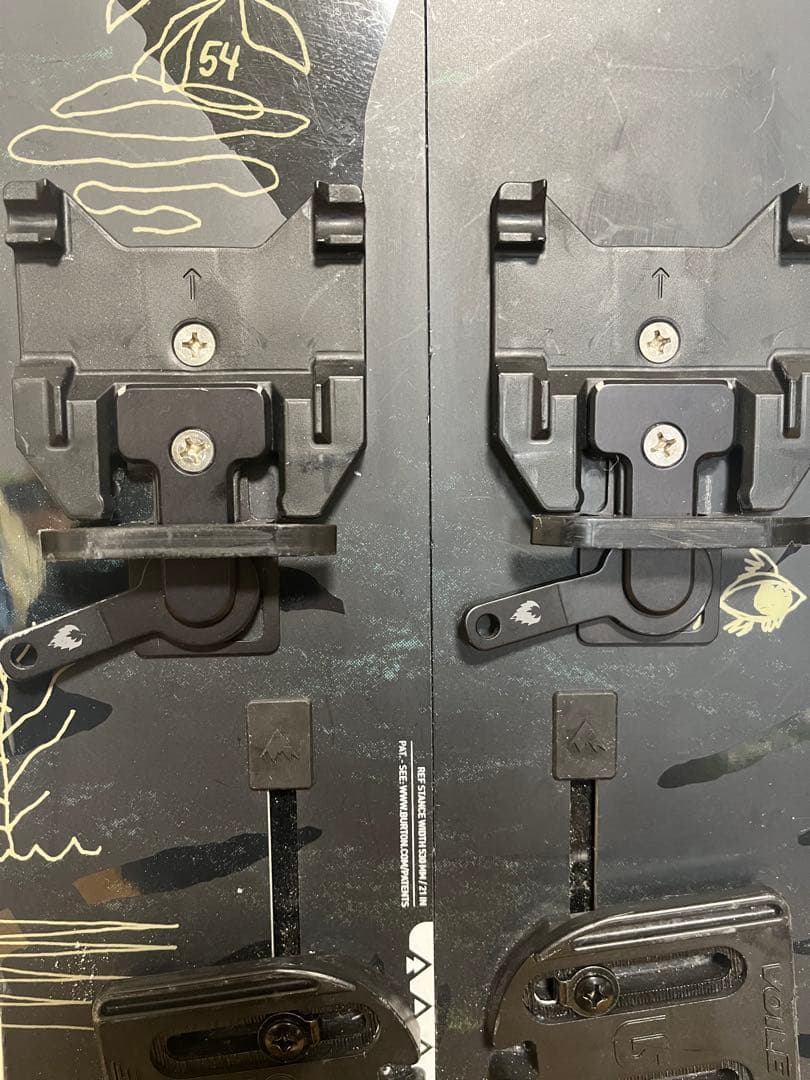 Burton split 154 スプリットボード　セット