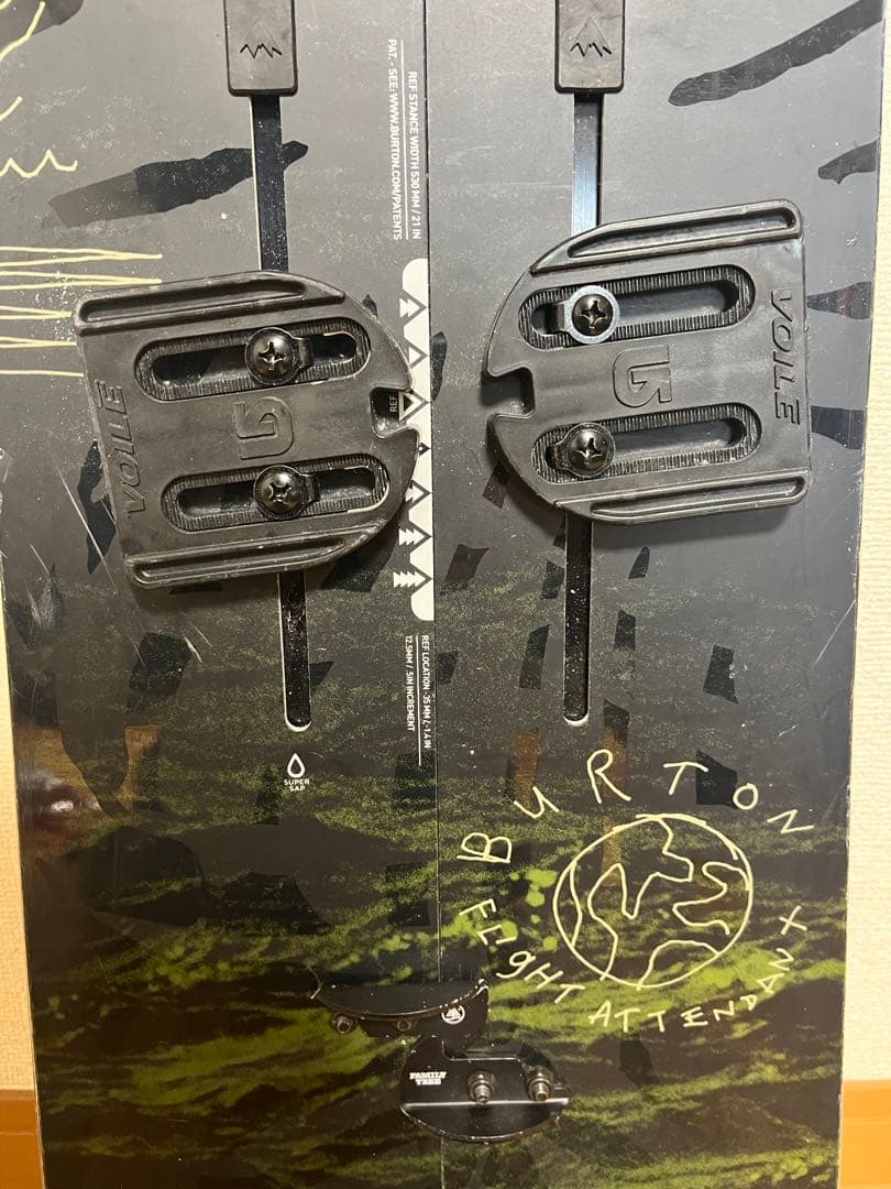 Burton split 154 スプリットボード　セット