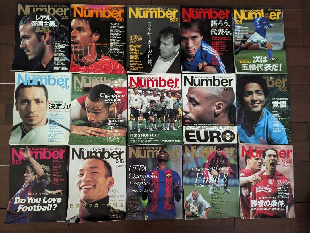 スポーツ雑誌　number