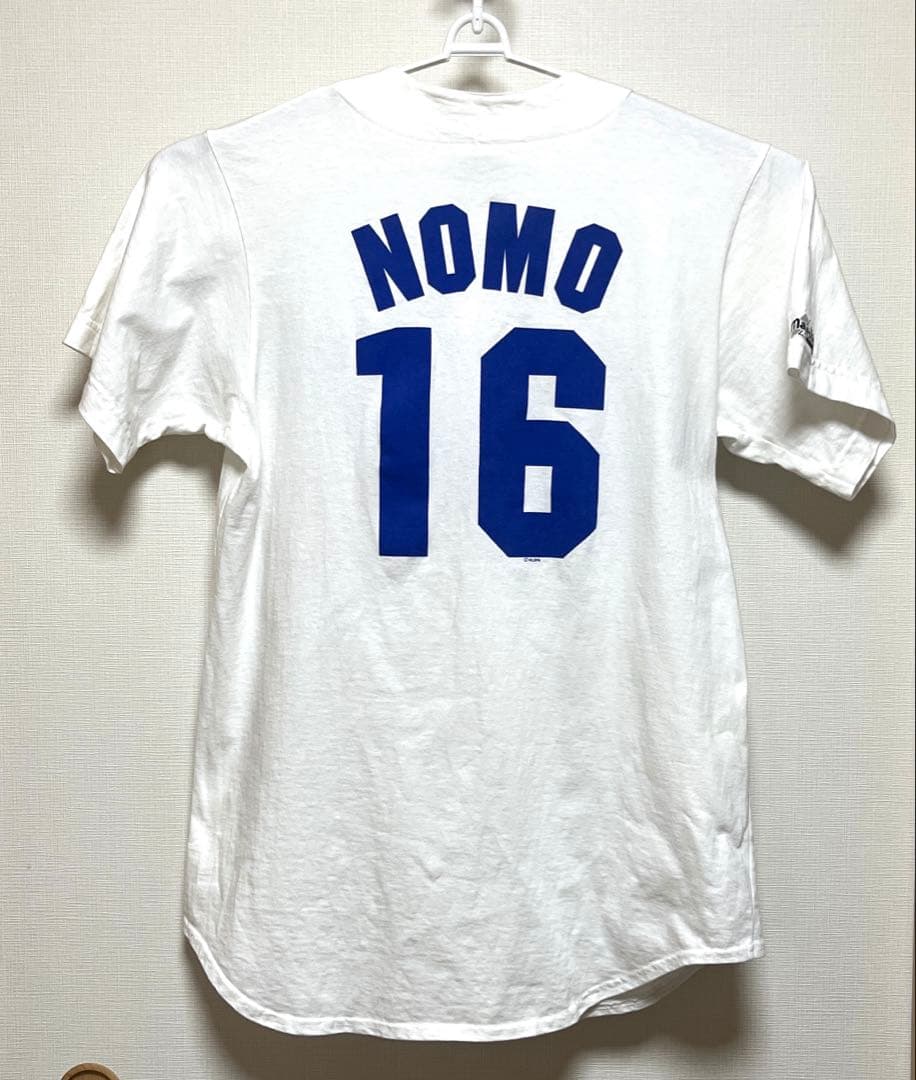 【ヴィンテージ】野茂英雄 ドジャース Majestic USA製 Lユニフォーム