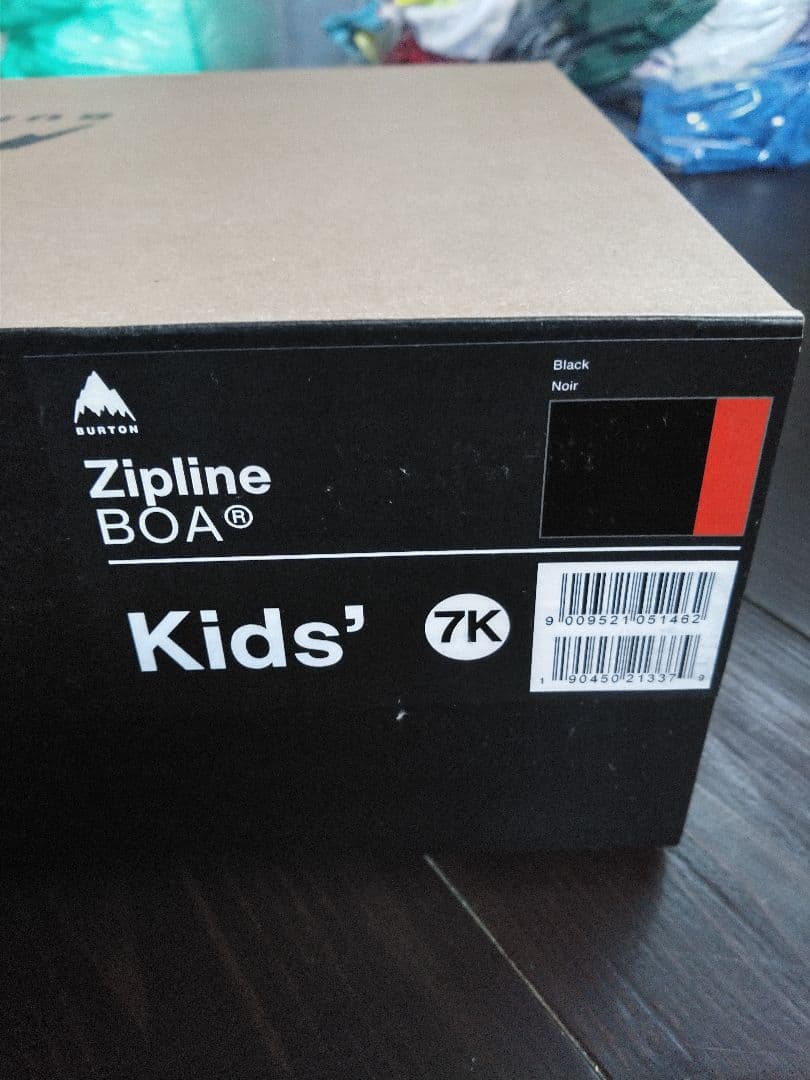 Burton Zipline BOA Kids' 7K ブラック