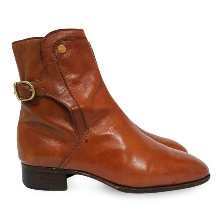 タニノクリスチー ジョッパーブーツ ブラウン