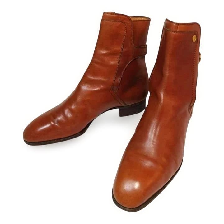 タニノクリスチー ジョッパーブーツ ブラウン