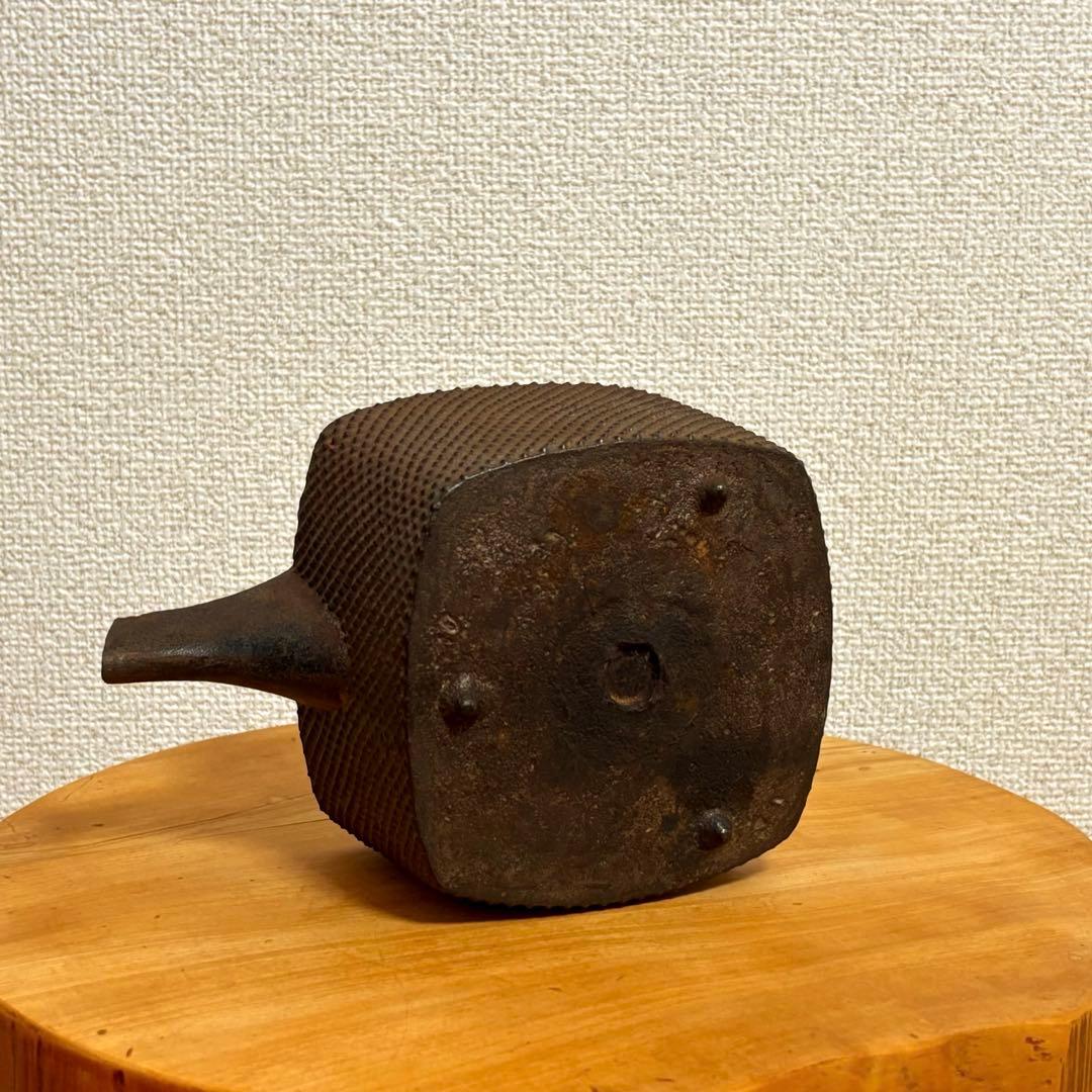 鉄瓶・銚子・燗鍋・茶道具　金銀象嵌鉉　金蒔絵蓋　霰地紋　明治〜江戸時代　京都