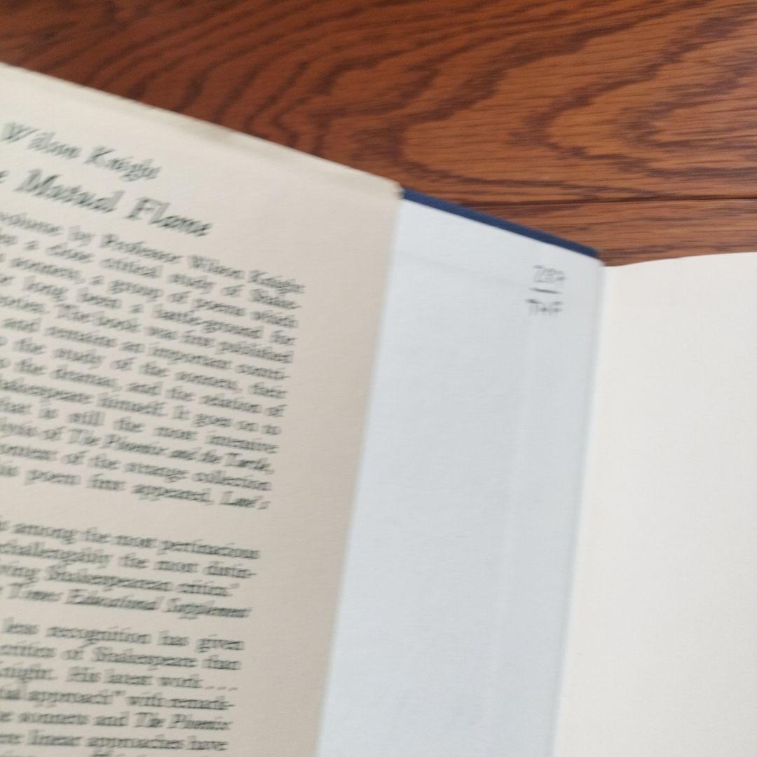 洋書 G. Wilson Knight The Mutual Flame