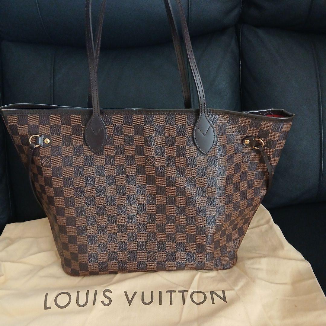 ダミエ★ネヴァーフル　美品★トートバッグ