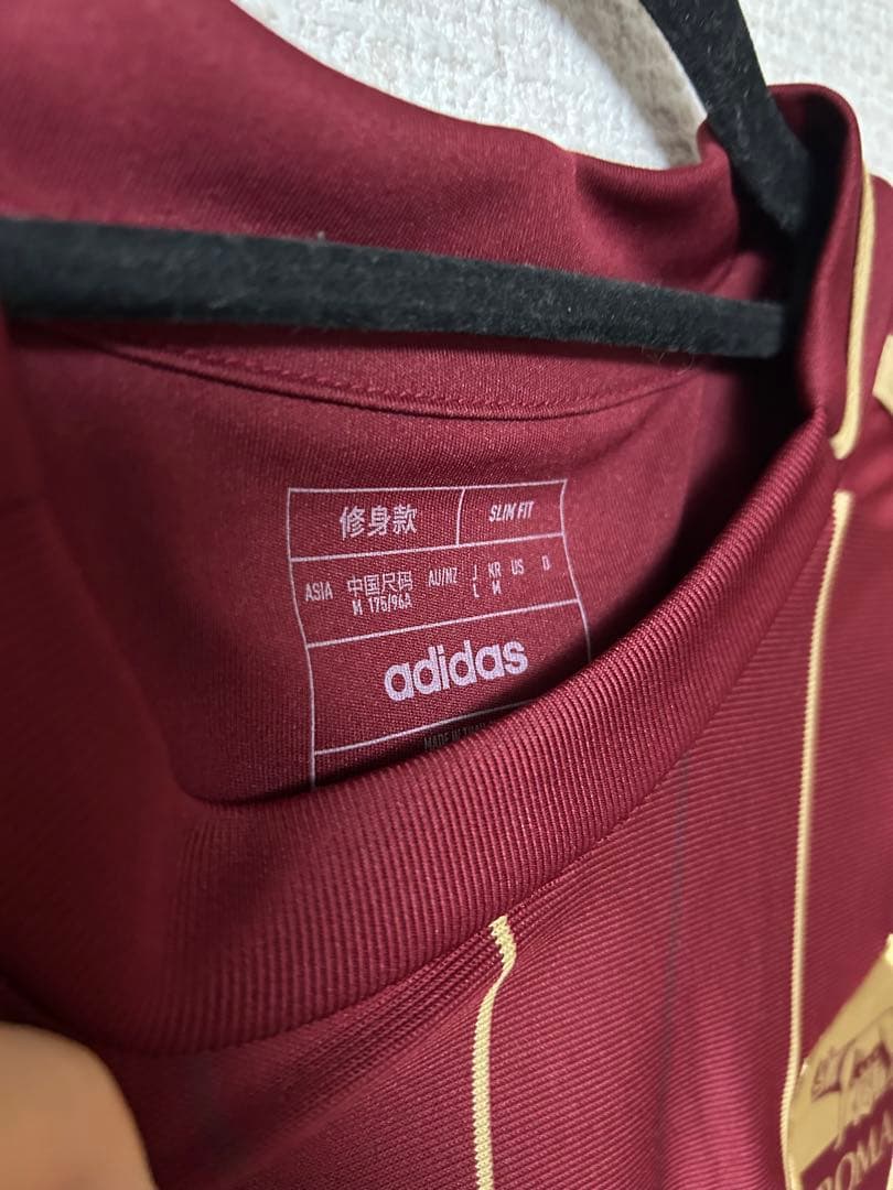 ASローマ adidas 24-25シーズンマーキング無しレプリカ M