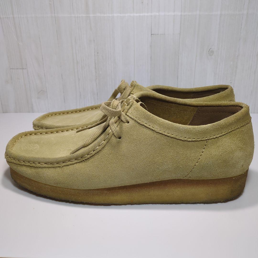 【良品】Clarks　クラークス　ワラビー　ローカット　スエード　27.5cm
